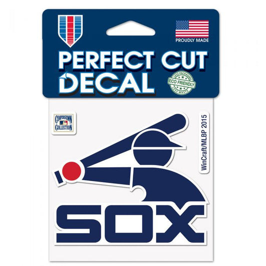 White Sox Perfect Cut Color Decal 4X4