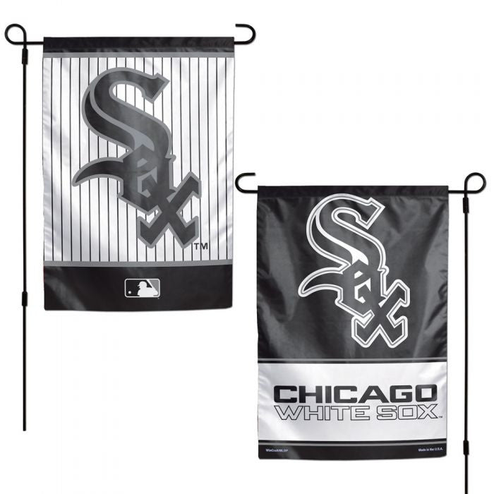 White Sox Primary 2 Sided Garden Flag