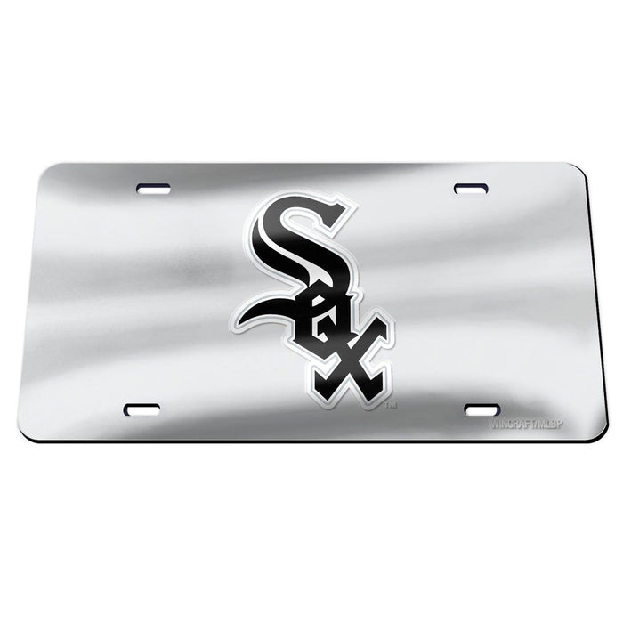WHITE SOX SPECIALTY ACRYLIC LICENSE PLATE
