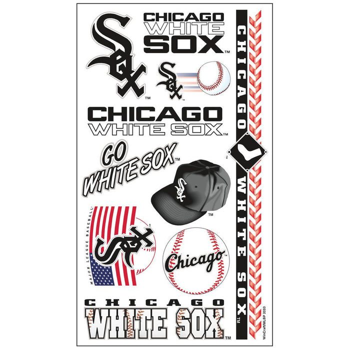 White Sox Tatoo Sheet
