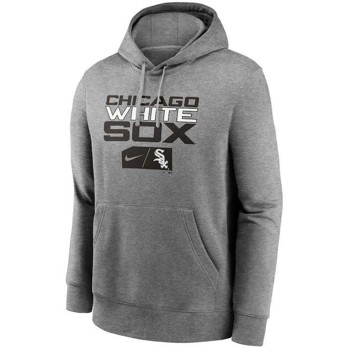 White Sox Nike Team Lettering Club Pullover Hoodie