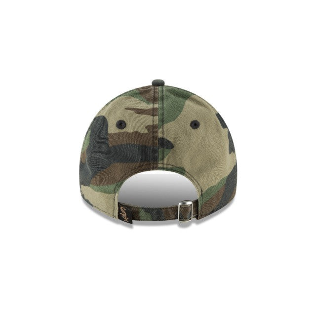 White Sox Twins by 47Brand Camouflage Unstructured Adjustable Cap-2