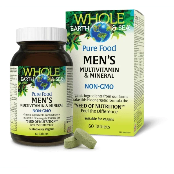 Whole Earth & Sea: Men’s Multivitamin & Mineral