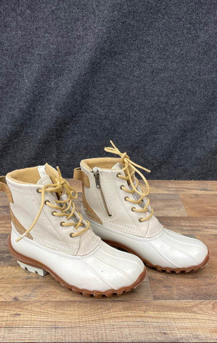 Wolverine Torrent Waterproof White Leather Duck Boots Men Size 11