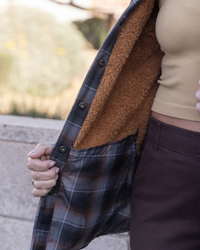Women's Copperline Sherpa Flannel Jacket