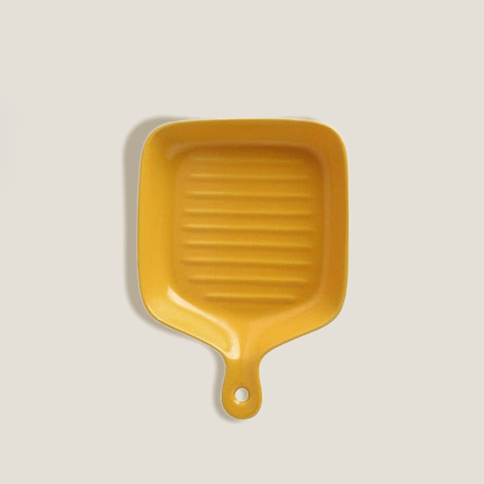 Yellow Baking Tray Plate