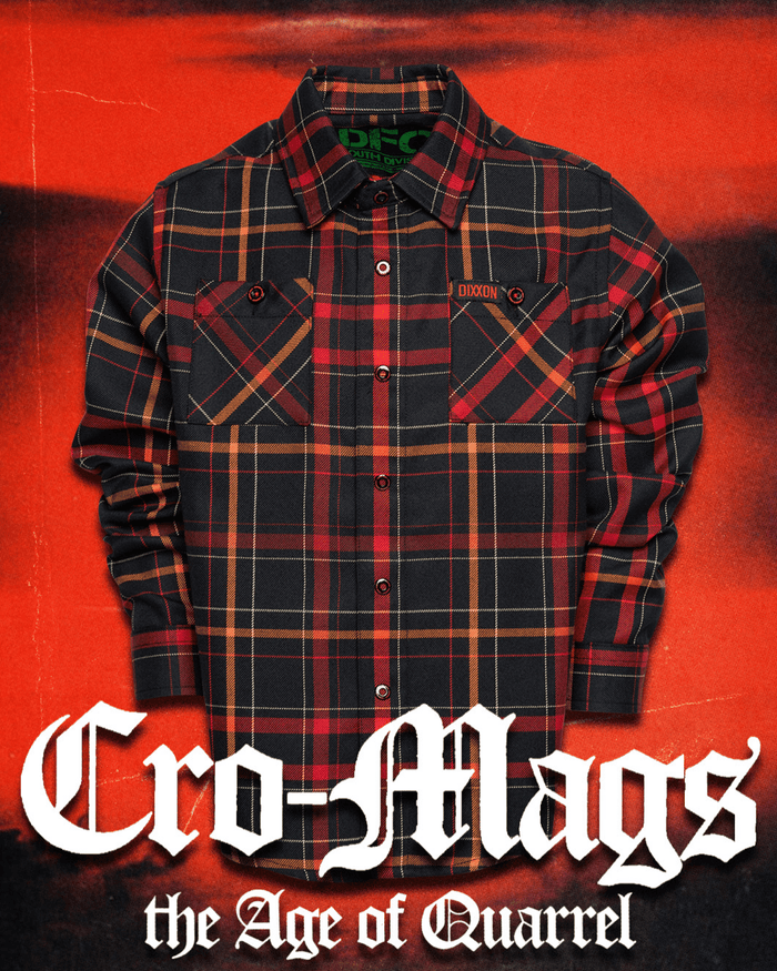 Youth Cro-Mags Age of Quarrel Flannel - Dixxon Flannel Co.