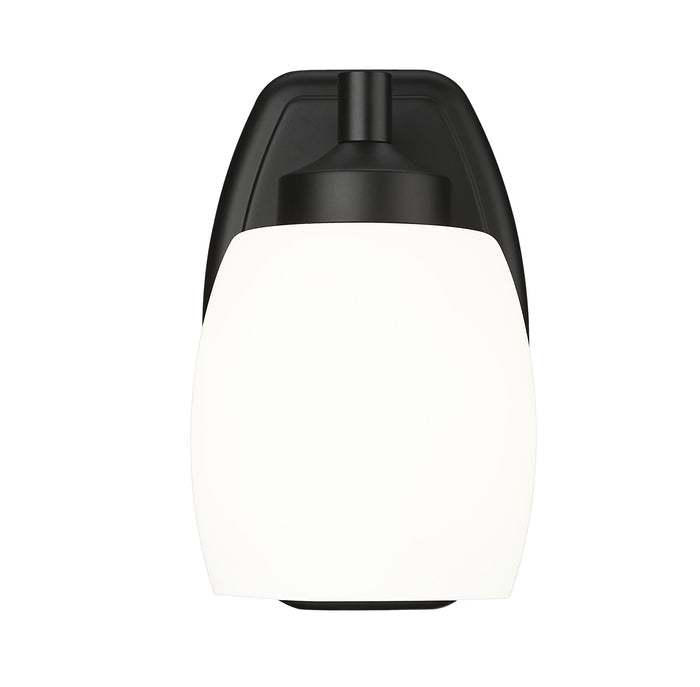 Wall Sconce Z-Lite 745-1S-MB Matte Black Kendrick 1 Light Wall Sconce Z-Lite