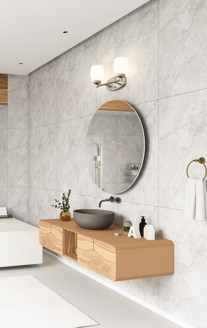 Vanity Z-Lite 745-2V-BN Brushed Nickel Kendrick 2 Light Vanity Z-Lite
