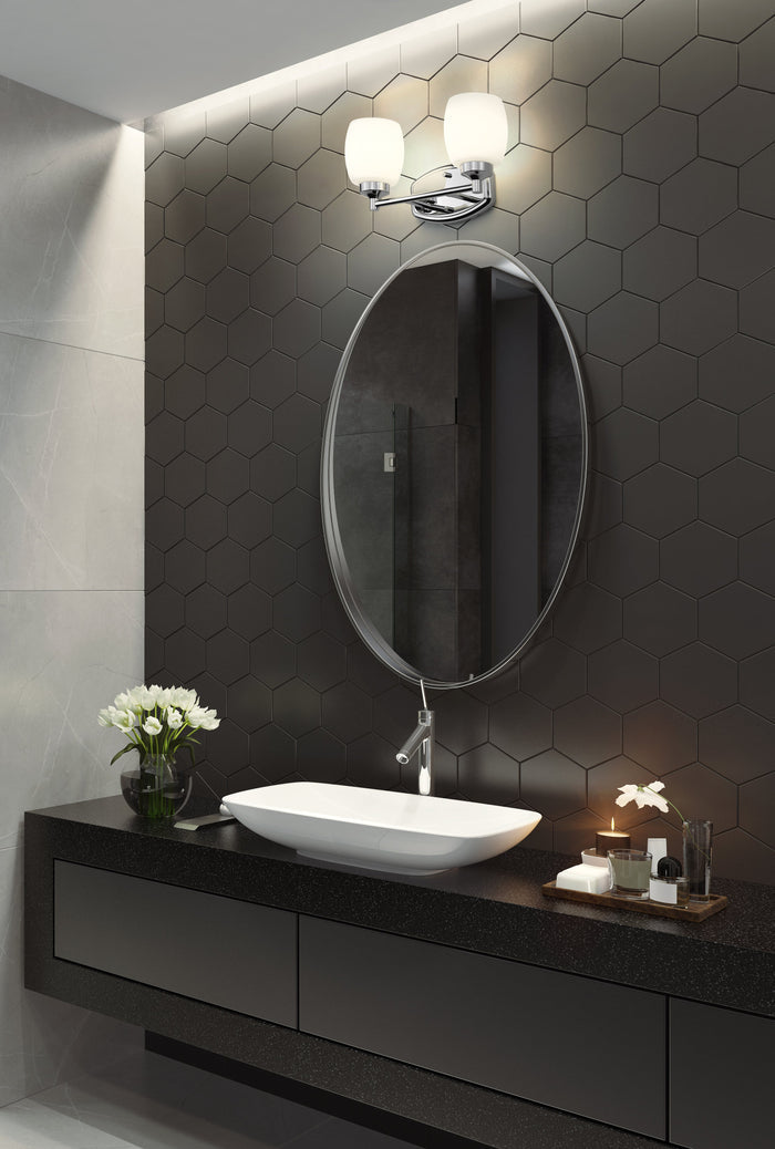 Vanity Z-Lite 745-2V-CH Chrome Kendrick 2 Light Vanity Z-Lite