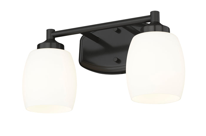Vanity Z-Lite 745-2V-MB Matte Black Kendrick 2 Light Vanity Z-Lite