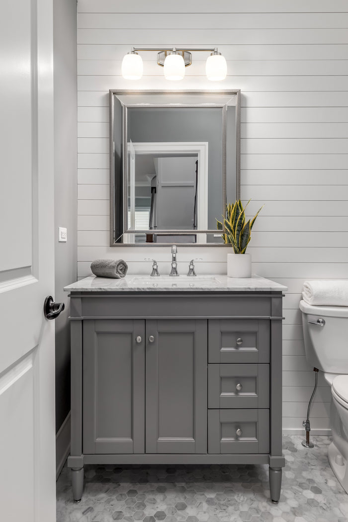 Vanity Z-Lite 745-3V-BN Brushed Nickel Kendrick 3 Light Vanity Z-Lite