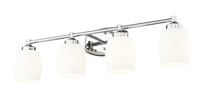 Vanity Z-Lite 745-4V-CH Chrome Kendrick 4 Light Vanity Z-Lite