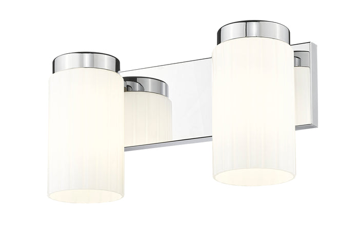 Vanity Z-Lite 746-2V-CH Chrome Burk 2 Light Vanity Z-Lite