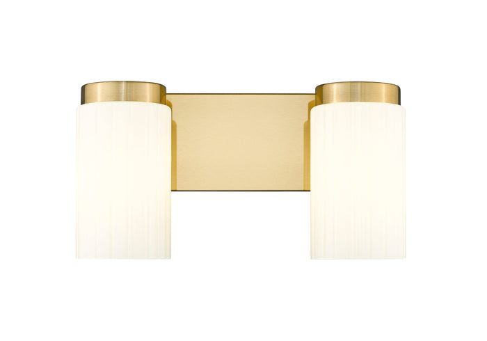 Vanity Z-Lite 746-2V-LG Luxe Gold Burk 2 Light Vanity Z-Lite