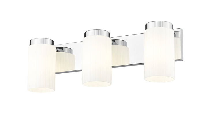 Vanity Z-Lite 746-3V-CH Chrome Burk 3 Light Vanity Z-Lite