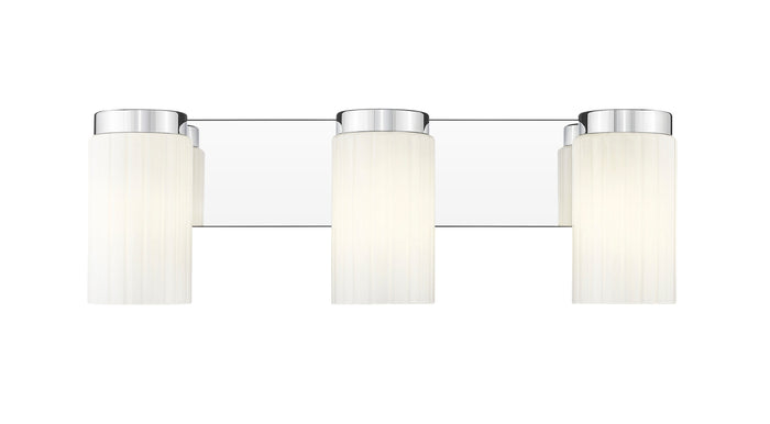 Vanity Z-Lite 746-3V-CH Chrome Burk 3 Light Vanity Z-Lite