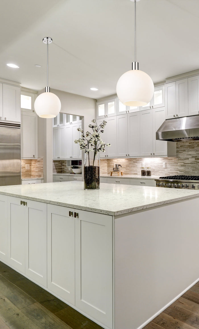 Pendant Z-Lite 7500P14-PN Polished Nickel Margo 1 Light Pendant Z-Lite