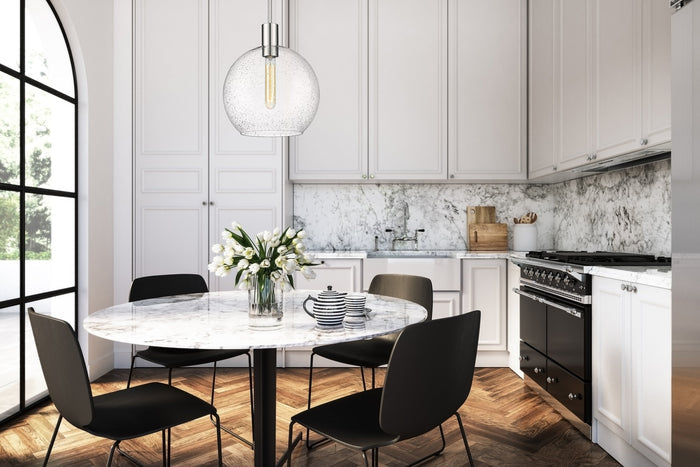 Pendant Z-Lite 7501P14-PN Polished Nickel Margo 1 Light Pendant Z-Lite