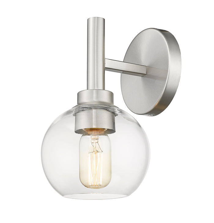 Wall Sconce Z-Lite 7502-1S-BN Brushed Nickel Sutton 1 Light Wall Sconce Z-Lite