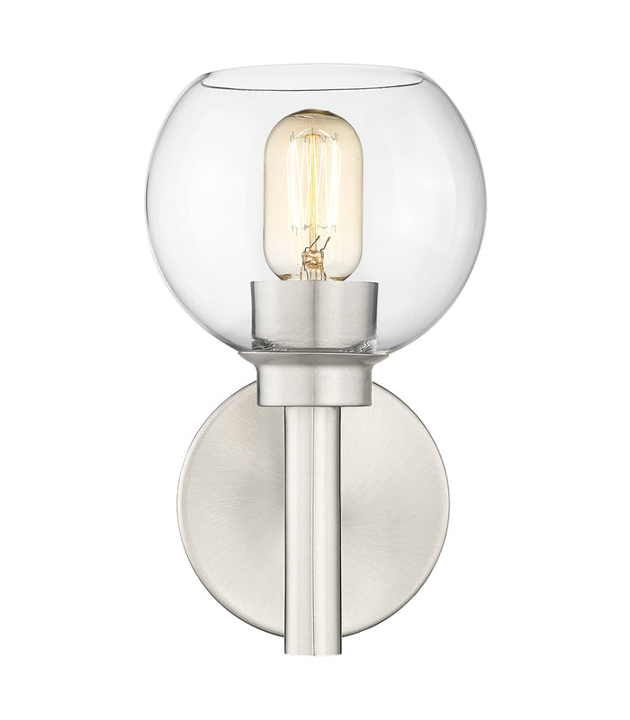 Wall Sconce Z-Lite 7502-1S-BN Brushed Nickel Sutton 1 Light Wall Sconce Z-Lite