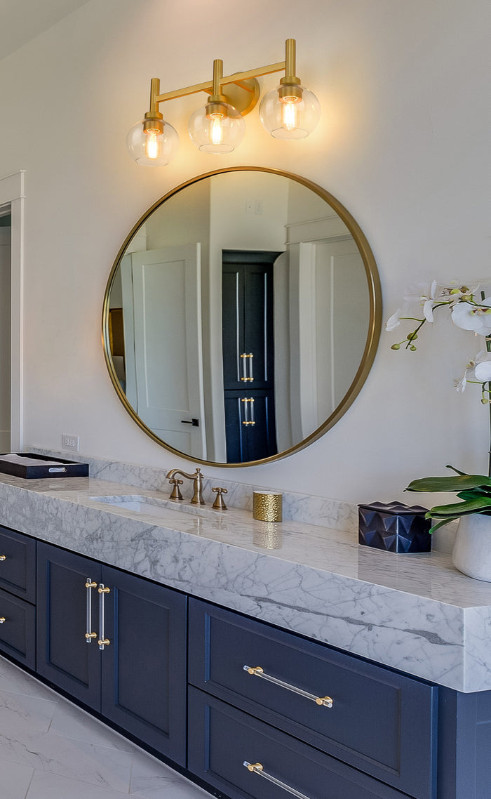 Vanity Z-Lite 7502-3V-BG Brushed Gold Sutton 3 Light Vanity Z-Lite