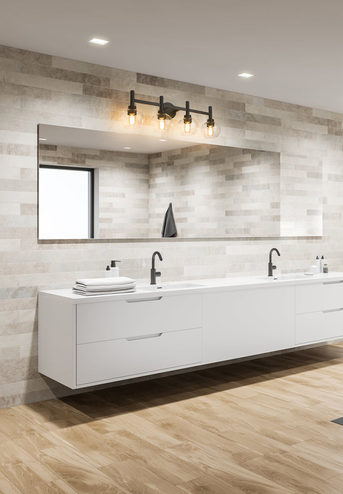 Vanity Z-Lite 7502-4V-MB Matte Black Sutton 4 Light Vanity Z-Lite