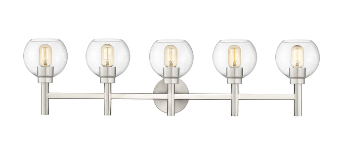 Vanity Z-Lite 7502-5V-BN Brushed Nickel Sutton 5 Light Vanity Z-Lite