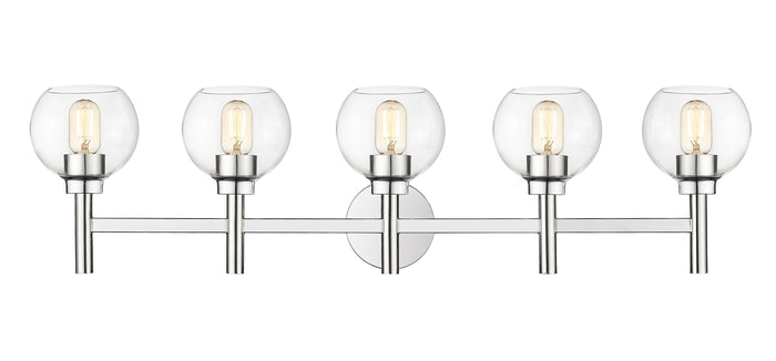 Vanity Z-Lite 7502-5V-CH Chrome Sutton 5 Light Vanity Z-Lite