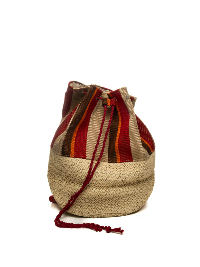HATYOU zaino canvas bordeaux BP0336 CANVAS-BORDEAUX