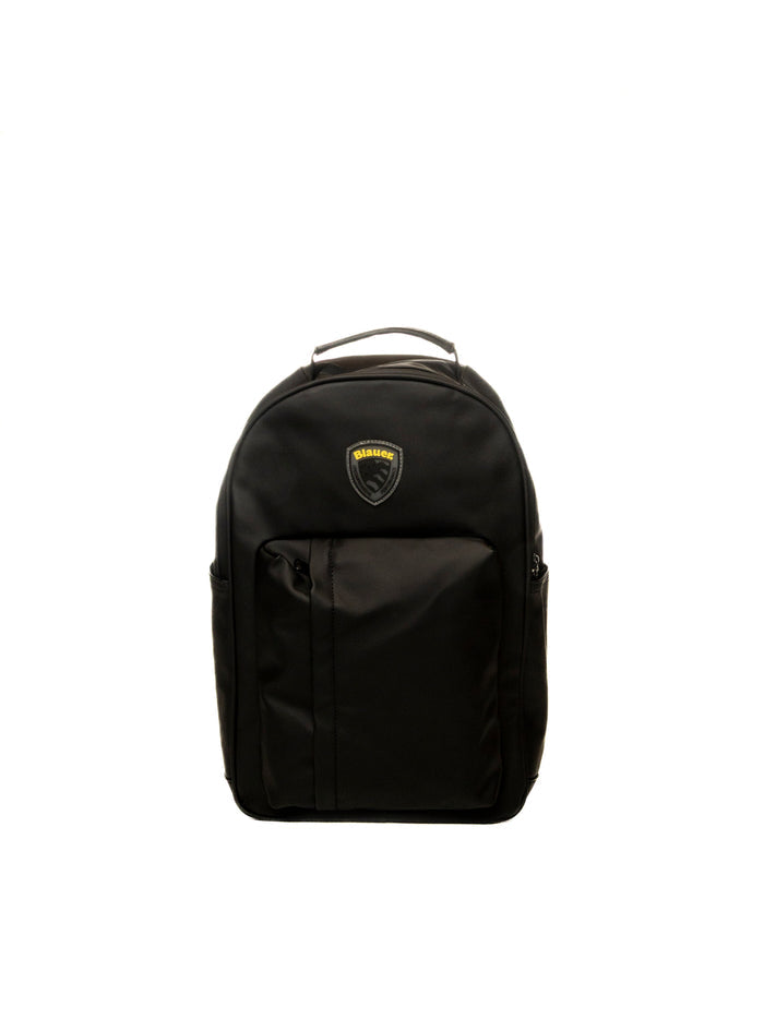 BLAUER zaino dahl nero DAHL01 RUBBER-BLACK