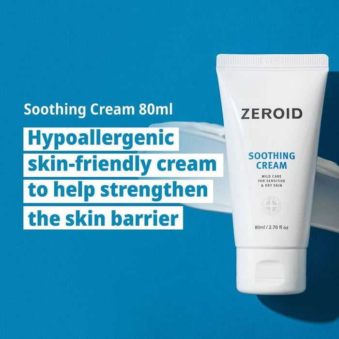 Zeroid Soothing Cream 80ml كريم زيرويد المهدئ - Princess Cosmetics Qatar