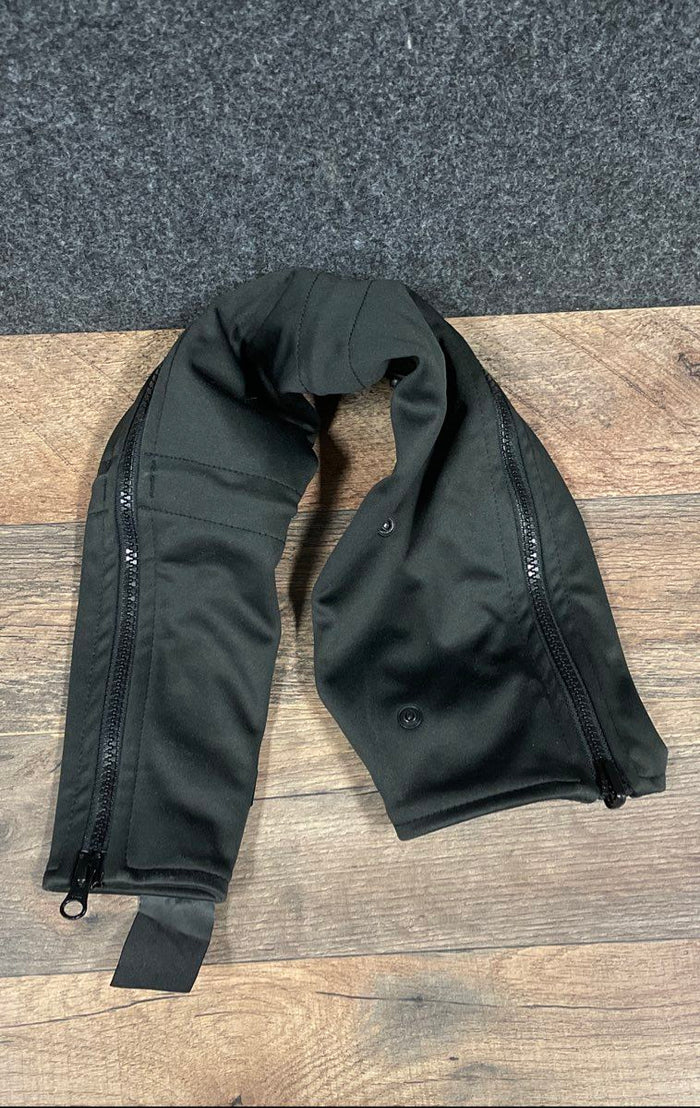 Zip Us In Black Maternity Jacket Expander Panel Baby Wearing Extender