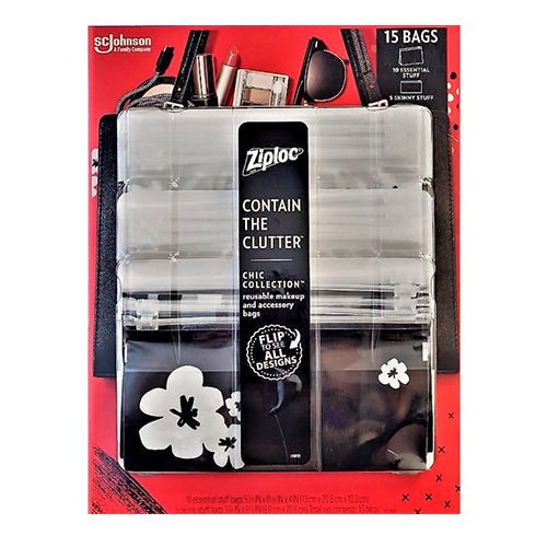 Ziploc Reusable Accessory 15 Bags - ikatehouse